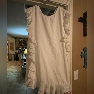 TCEC Size L white dress bought for $60